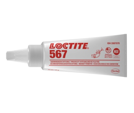 LOCTITE® 567 - Gängtätning för metallrör och högtemperaturapplikationer