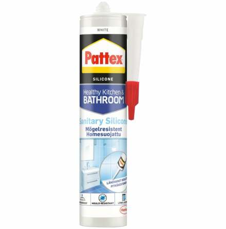 Pattex Silikonfog Sanitet 280ml