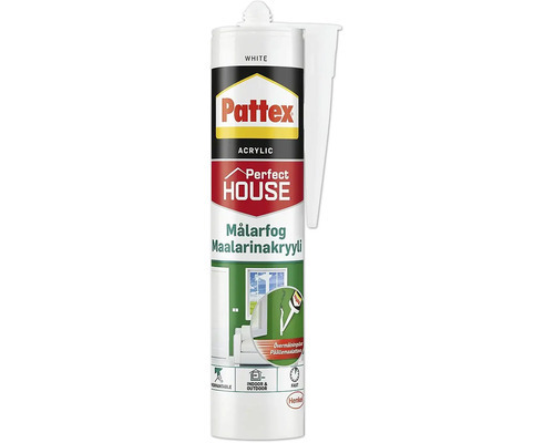 Pattex Målarfog Vit 280ml