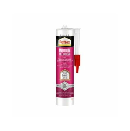 Pattex Akrylfog Fill & Repair Inomhus Vit 280ml